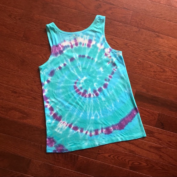 Tie Dye Modal Blend Tank - Picture 2 of 3